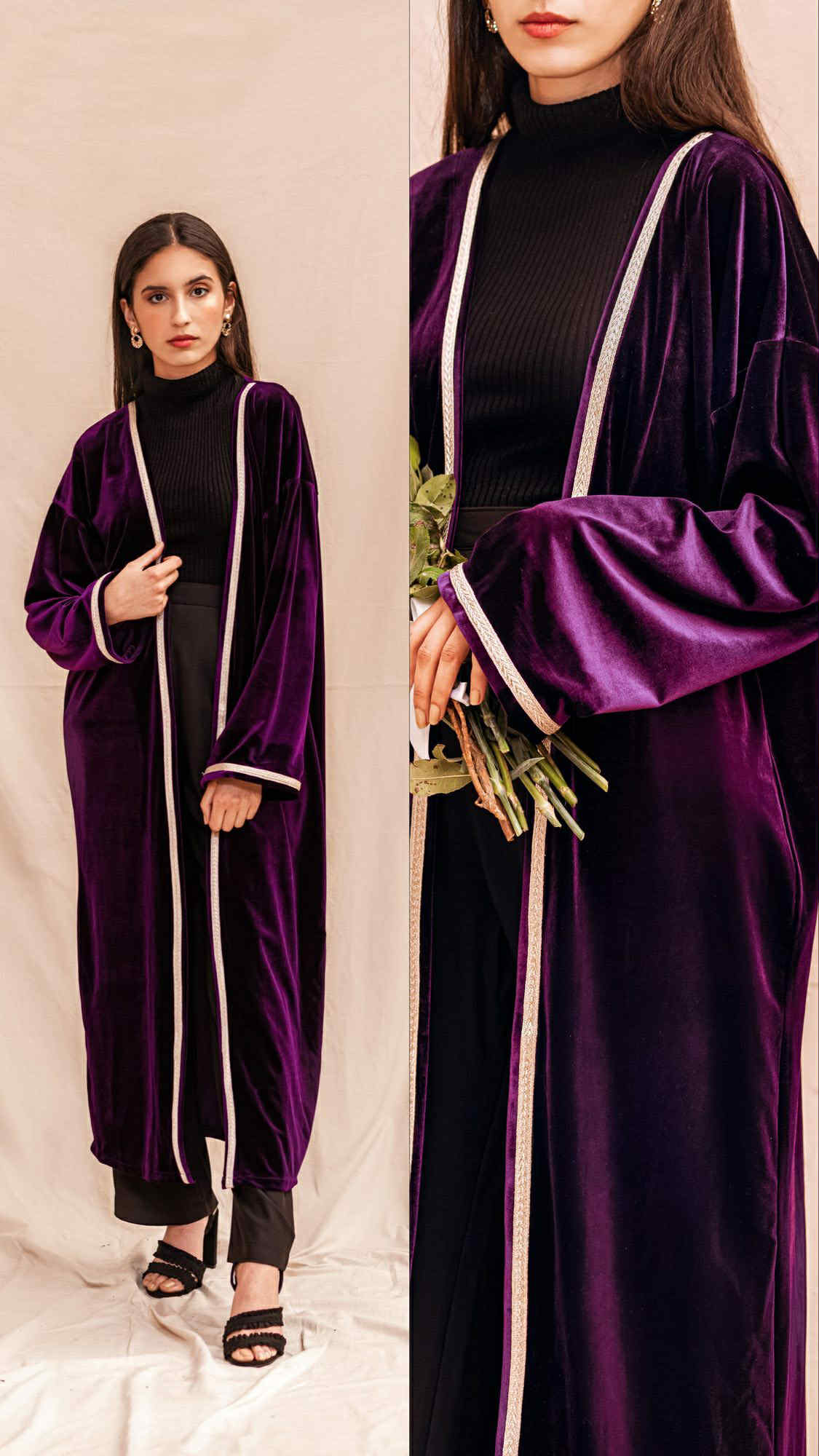 KIMONO MINE Kimono Velours