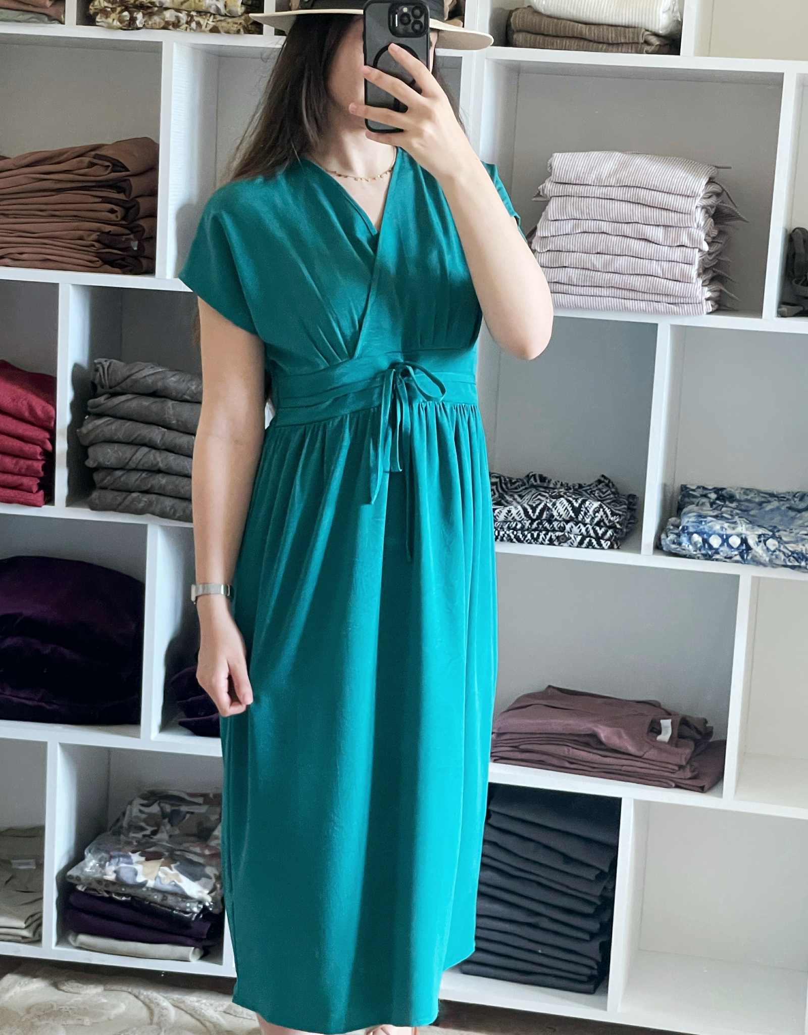 robe verte été marque algérienne Robe Verte été