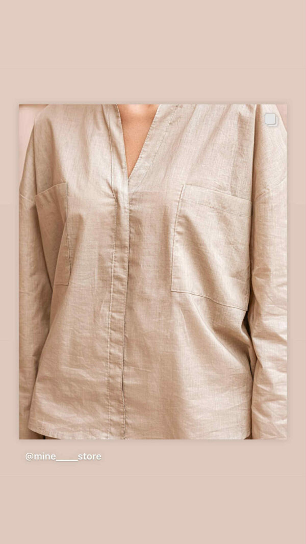 Blouse beige
